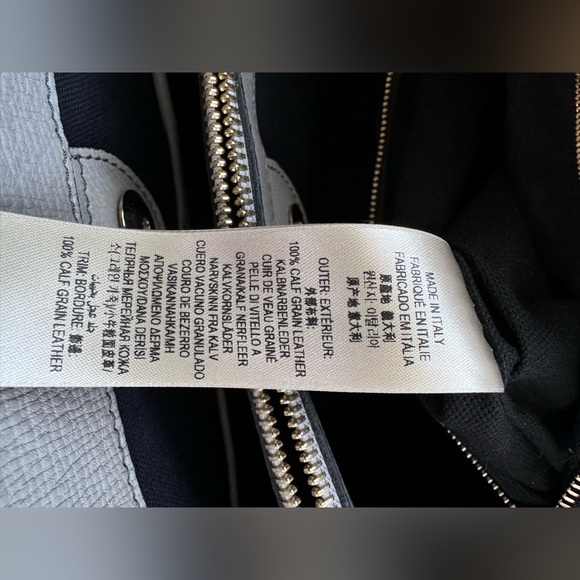 Authentic Burberry calf grain leather tote/crossbody bag - Picture 9 of 15